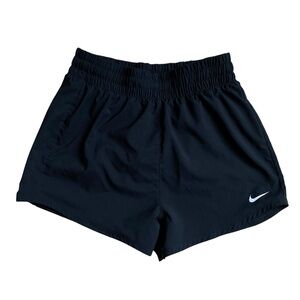 Nike Girls Black Shorts Dry Fit - M
